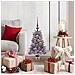 Albero di Natale con 150 LED con supporto Verde 65 cm PE - Foto miniatura 2