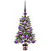 Albero di Natale con 150 LED con supporto Verde 65 cm PE - Foto miniatura 3