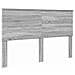 Testiera con testiera Grigio Sonoma 160 cm Legno multistrato - Foto miniatura 1