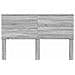 Testiera con testiera Grigio Sonoma 160 cm Legno multistrato - Foto miniatura 4