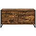 Mobile TV Quercia Fumosa 100 x 36 x 49.5 cm Legno multistrato - Foto miniatura 6