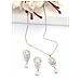 Set Orecchini a Goccia Luce Stellare e Collana - Foto miniatura 1