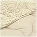 Duvet Estivo Crema 135 x 200 cm Microfibra e Fleece Teddy - Foto miniatura 4