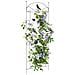 Recinzione per Giardino 3 pcs Nero 110 x 40 cm Acciaio - Foto miniatura 3