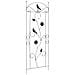 Recinzione per Giardino 3 pcs Nero 110 x 40 cm Acciaio - Foto miniatura 5