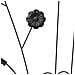 Recinzione per Giardino 3 pcs Nero 110 x 40 cm Acciaio - Foto miniatura 8