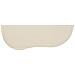 Mensola Da Parete Botta In Mdf Beige 57x19x2,5 Cm - Foto miniatura 1