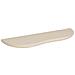Mensola Da Parete Botta In Mdf Beige 57x19x2,5 Cm - Foto miniatura 2