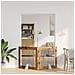 Cancello per cani con supporti 2 pcs Legno antico 100 x 80 cm - Foto miniatura 3
