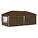 Tenda per feste a pop-up 575 x 288 x 245 cm Tortora - Foto miniatura 4