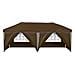 Tenda per feste a pop-up 575 x 288 x 245 cm Tortora - Foto miniatura 6