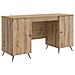 Scrivania con lo scaffale Rovere Artigianale 142,5 x 50 x 75 cm - Foto miniatura 1