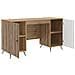 Scrivania con lo scaffale Rovere Artigianale 142,5 x 50 x 75 cm - Foto miniatura 3