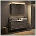 Set di mobili per il bagno 4 pcs Grigio Cemento - Foto miniatura 2