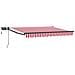 Tenda retrattile manuale con LED 2,5 x 2 m - Foto miniatura 8