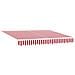 Tenda retrattile manuale con LED 2,5 x 2 m - Foto miniatura 4