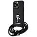 Custodia Karl Lagerfeld Crossbody Saffiano Monogram Pin Metallico Karl & Choupette Per Iphone 15 Pro Max - Foto - Foto miniatura 1