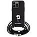 Custodia Karl Lagerfeld Crossbody Saffiano Monogram Pin Metallico Karl & Choupette Per Iphone 15 Pro Max - Foto - Foto miniatura 2