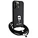 Custodia Karl Lagerfeld Crossbody Saffiano Monogram Pin Metallico Karl & Choupette Per Iphone 15 Pro Max - Foto - Foto miniatura 3