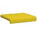 Cuscino per panchina 4 pz Tessuto Giallo Chiaro - Foto miniatura 5