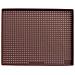 Tappeto Silicone Forato Marrone 40x30 - Foto miniatura 1