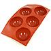 Stampo Semisfere 5 Cavita' 8x4h Silicone - Foto miniatura 1