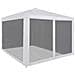 Tenda Pieghevole Per Feste Con 4 Pareti Laterali In Rete 3x3 M - Foto miniatura 1