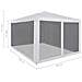 Tenda Pieghevole Per Feste Con 4 Pareti Laterali In Rete 3x3 M - Foto miniatura 6