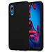 Custodia Compatibile Con Huawei P20 In Nero Onice - Coperchio Protettivo Ibrido Con Silicone Tpu All'interno E 2 Pezzi Di Plastica All'esterno - Foto miniatura 1