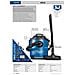 Aspiratore Aspirapolvere Aspiraliquidi Bidone Aspiratutto 16l Nts16 - Foto miniatura 2
