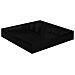 Scaffali A Parete 2 Pz Nero Lucido 23x23,5x3,8 Cm In Mdf - Foto miniatura 4
