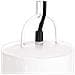 Lampada A Sospensione 25 W Bianca Rotonda 48 Cm E27 - Foto miniatura 8