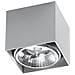 Downlight A Plafone Square Incasso Grigio Chiaro Gu10 - Foto miniatura 2