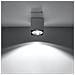Downlight A Plafone Square Incasso Grigio Chiaro Gu10 - Foto miniatura 7