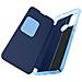 Custodia Power U30 Copertina Traslucida Smart Folio Blu Notte - Foto miniatura 2
