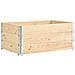 Collari per Pallet 3 pz 100x150 cm in Legno Massello di Pino - Foto miniatura 1