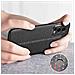 Custodia Compatibile Con Oneplus Nord 2 In Nero Profondo - Coperchio Protettivo In Silicone Tpu Con Applicazione Di Finta Pelle Nobile - Foto miniatura 6
