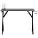 Scrivania da Gaming con Gambe a Y Nera 110x60x75 cm - Foto miniatura 9
