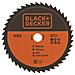 Lama Hss Per Mini Sega Circolare Diam. 85 Mm Foro 10 Mm - 44 Denti Black Decker - Foto miniatura 1