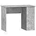 Scrivania Grigio Cemento 100x55x75 cm in Legno Multistrato - Foto miniatura 1