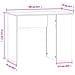 Scrivania Grigio Cemento 100x55x75 cm in Legno Multistrato - Foto miniatura 3