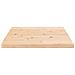 Piano Tavolo 40x40x2,5 Cm In Legno Massello Di Pino Quadrato - Foto miniatura 3