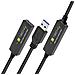 Cavo Prolunga Attivo Usb3.2 Superspeed+ Estensore Di Segnale 20m Nero - Foto miniatura 1