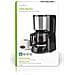 Macchina da caffè manuale Kacm260Ebk Macchina per caffè con filtro Capacita 1.25L Potenza 1000 W Colore Nero - Foto miniatura 7