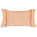 Set Di 2 Cuscini Tansy Cotone 40 X 60 Cm Arancione Tinta Unita - Foto miniatura 4