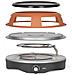 Mini Forno Doc304 per Pizza 1200W Colore Marrone - Foto miniatura 2