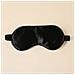 Maschera Per Dormire / Maschera Per Gli Occhi In Seta, Confezione Da 2 Black - Foto miniatura 2