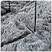 Tappeto Shaggy a Pelo Lungo NAVARRA Grigio Chiaro 160x160 cm - Foto miniatura 7