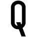 Busta 10 Lettere Adesive ''q'' Per Targa Ripetitrice - Foto miniatura 1