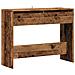 Tavolino Consolle Legno Vecchio 100x35x76,5 Cm In Truciolato - Foto miniatura 2